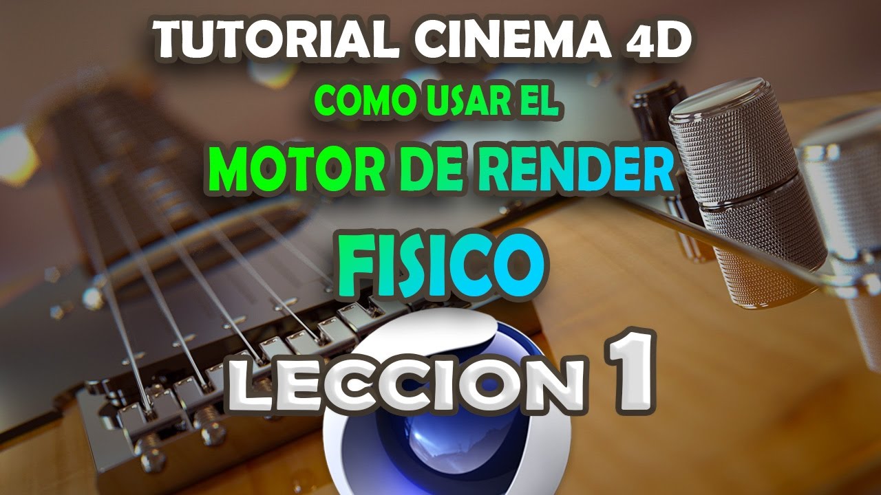 COMO USAR EL MOTOR DE RENDER FISICO DE CINEMA 4D - LA PROFUNDIDAD DE CAMPO