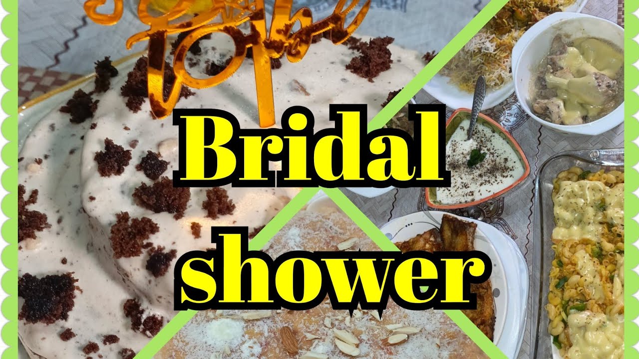Bridal shower#part 2#easy recipes