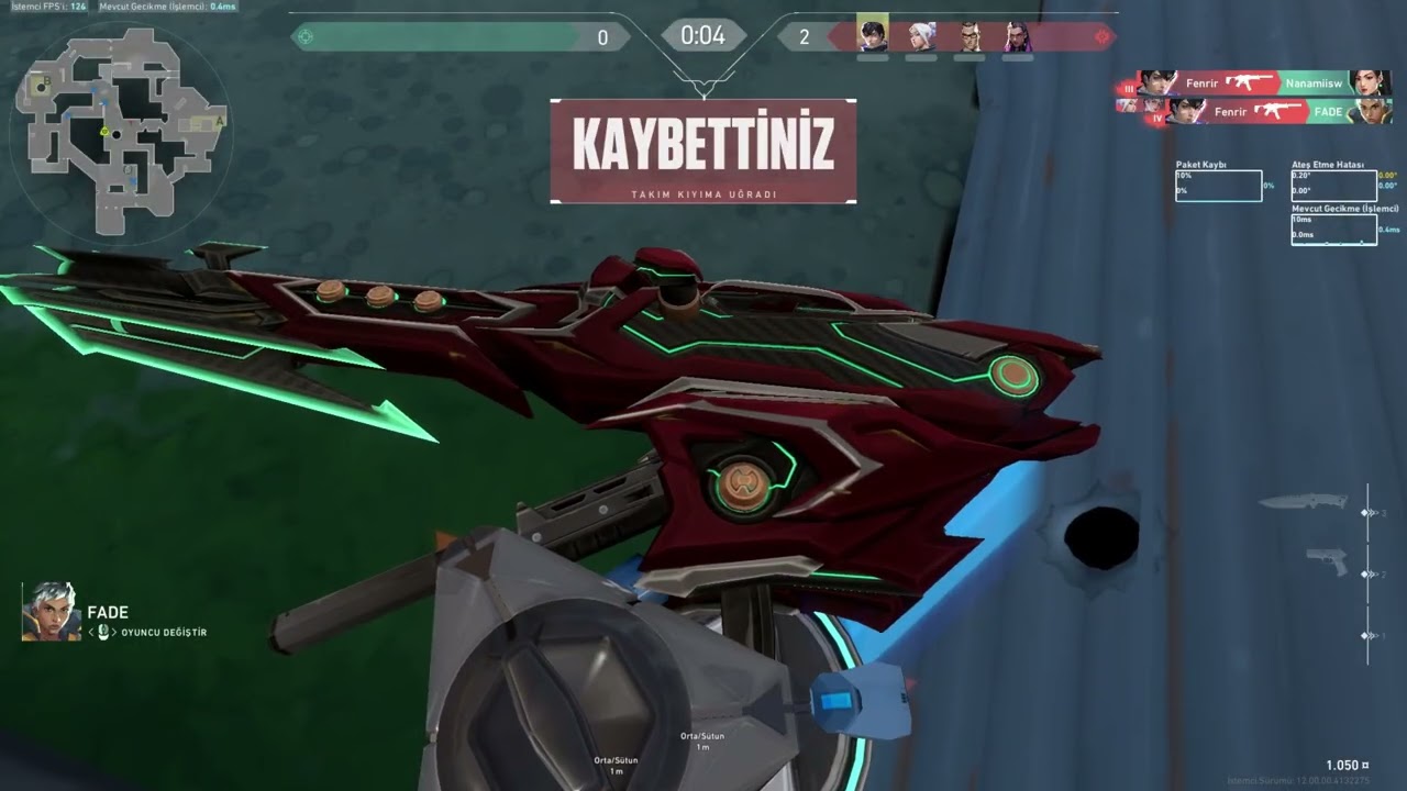 valorant yeni silah bandit denedim