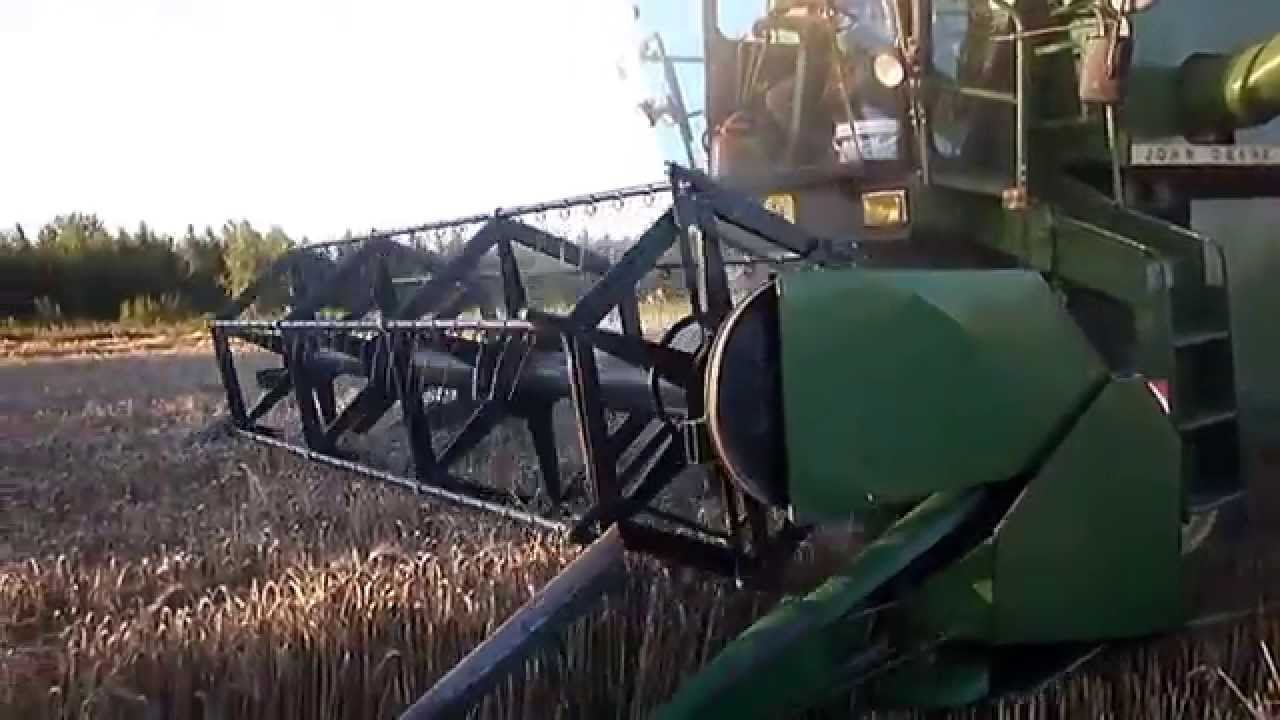 John deere 955  żniwa 2015