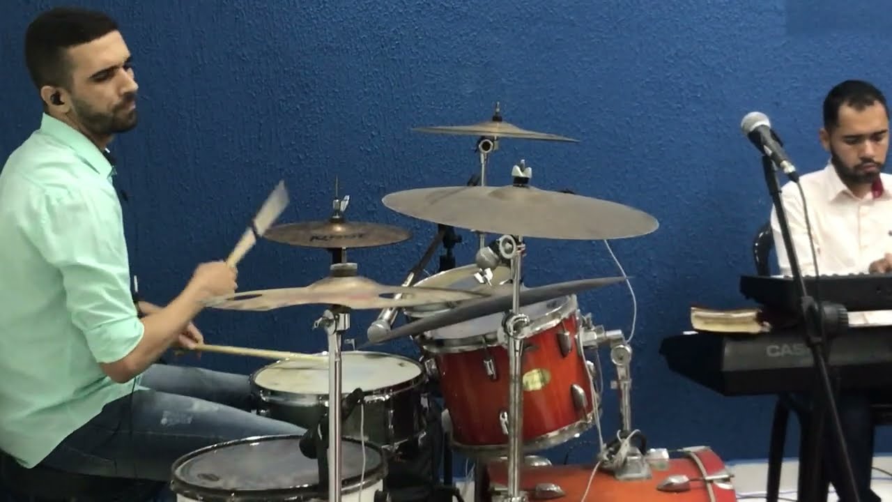 Medley - Podes Reinar + Não há Deus Maior  -  Drum Cam