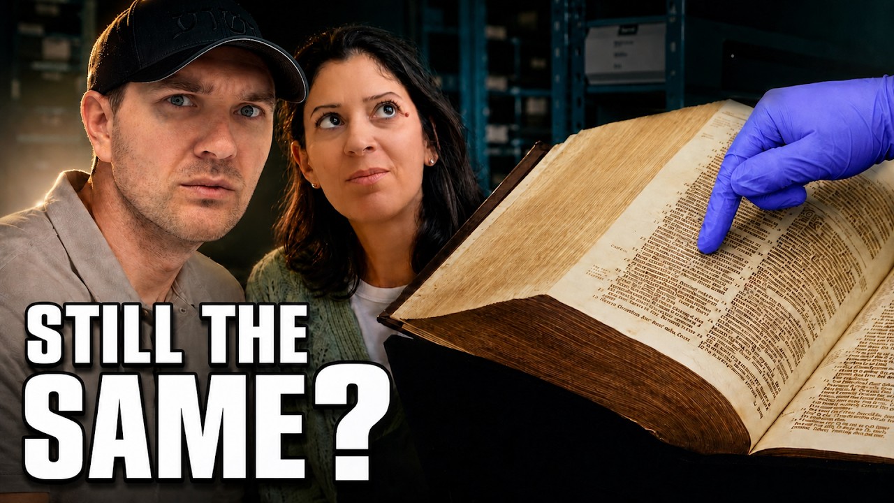 We Opened a 500-Year-Old Bible to John 3:16