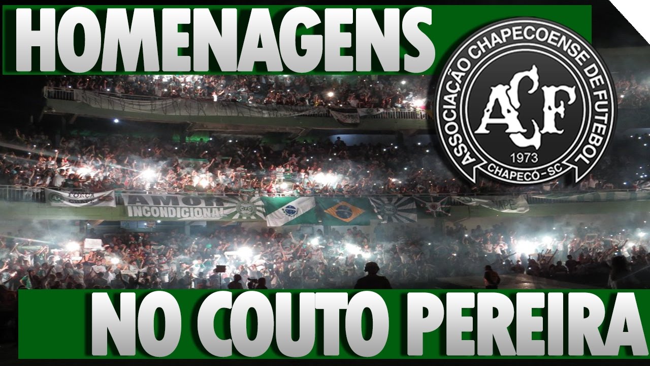 Homenagens à Chapecoense no Couto Pereira. 07.12.16