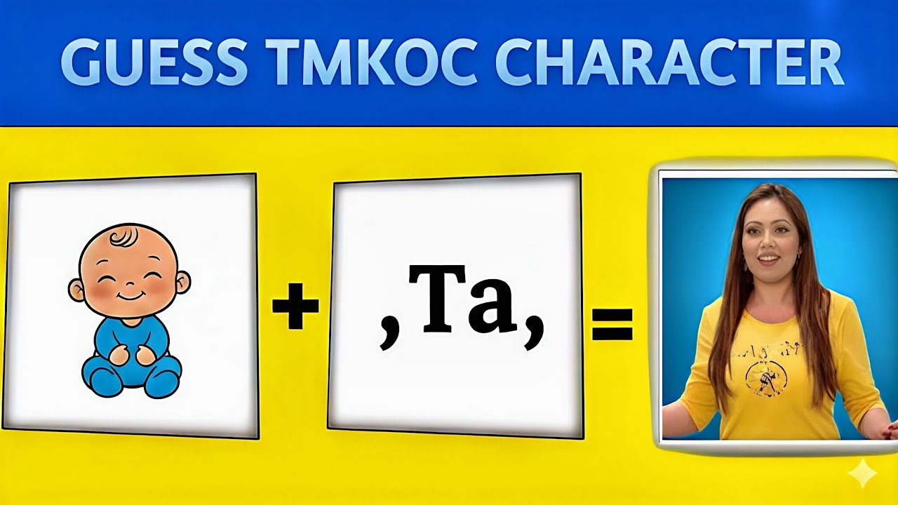Guess Tmkoc Characters Name By Emoji |Tmkoc Riddles | Tarak Mehta Ka Ooltah Chashma Quiz