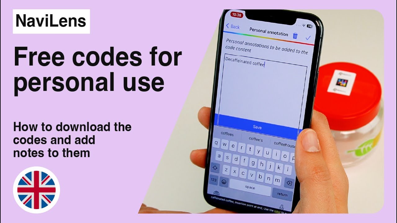 Free NaviLens Codes for personal use. How to download and add notes to them. (Updated video)
