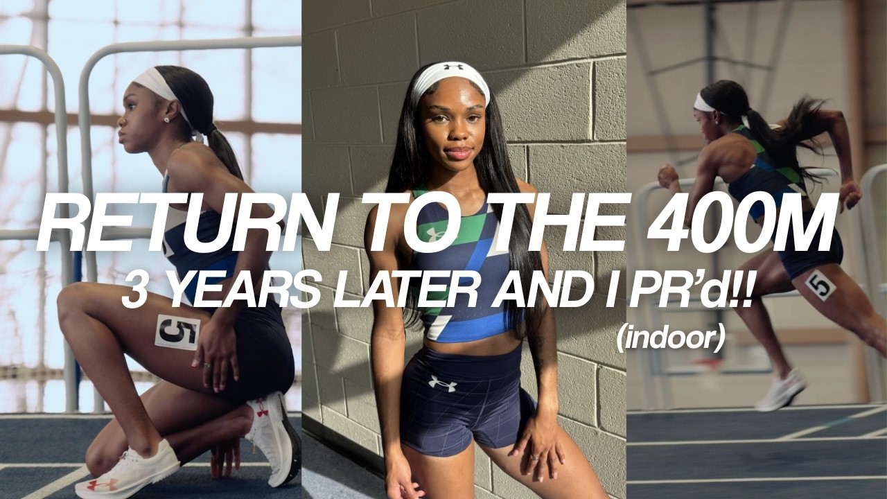 Back Like I Never Left! Indoor 400M PR after almost 3 years!