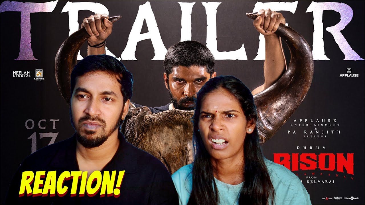 Bison Kaalaamadan - Trailer REACTION! | Dhruv, Anupama | Mari Selvaraj | Nivas K Prasanna