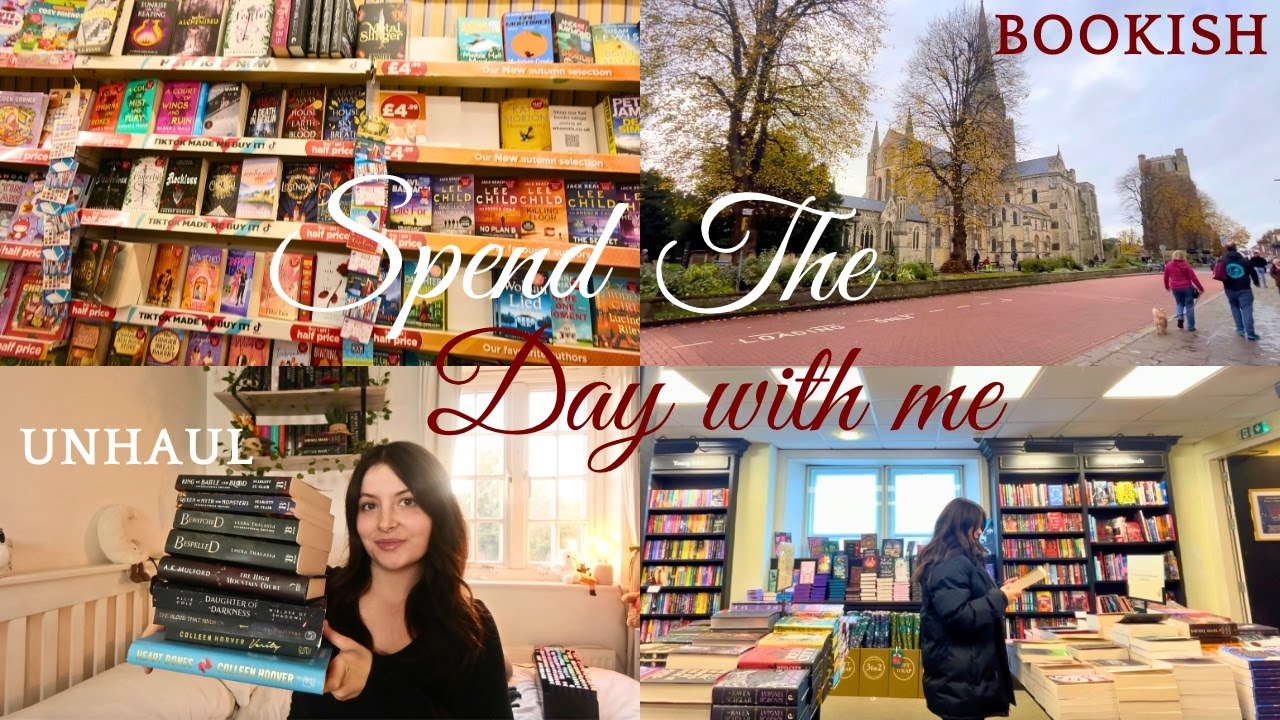 Bookmas 7🎄| Spend the day with me | book unhual📚