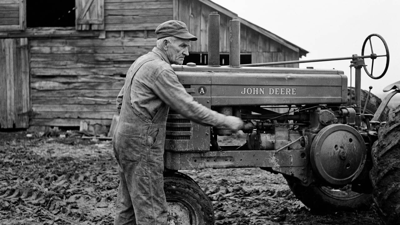 Broke at 70, He Took Over a Dying Farm — Then Fired Up a Rusty 1940s Tractor and Changed Everything