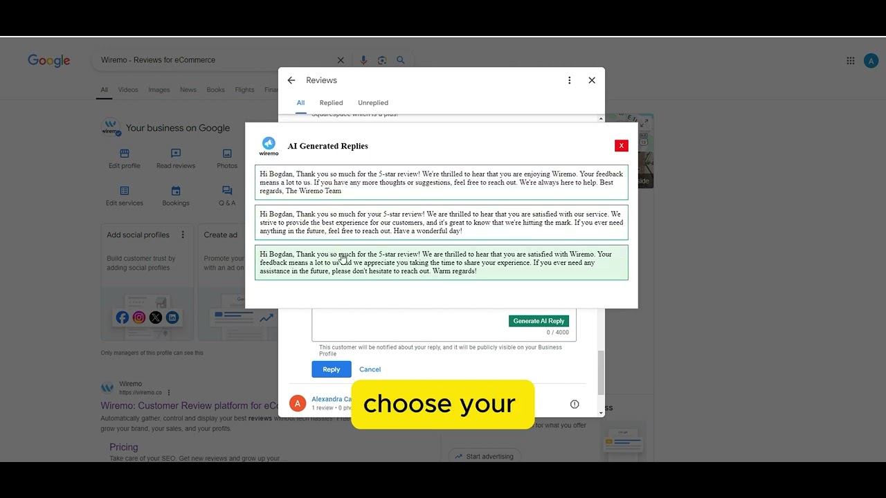 How to Use Google Review Reply AI Assistant | Quick Tutorial