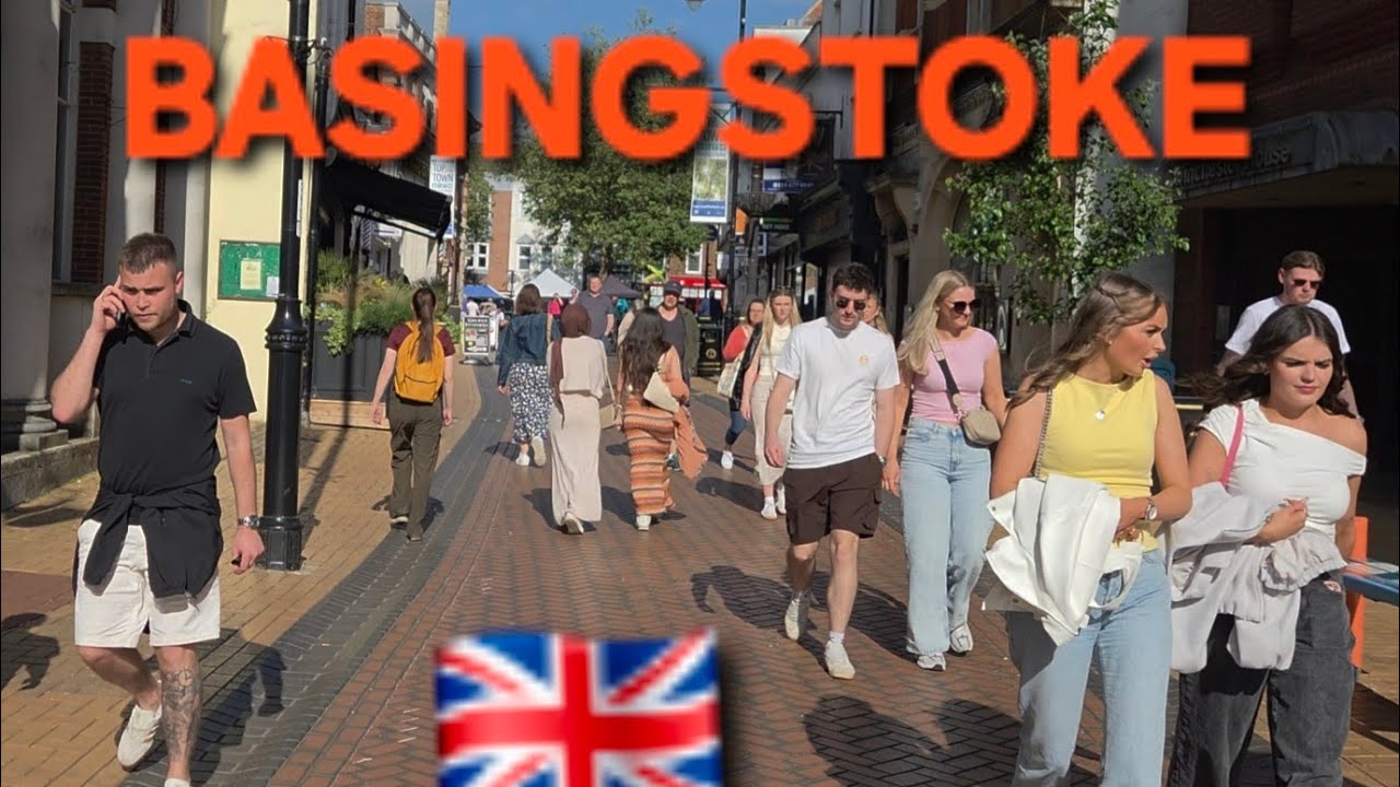 # Basingstoke Town # Hampshire # England # Walking Tour #
