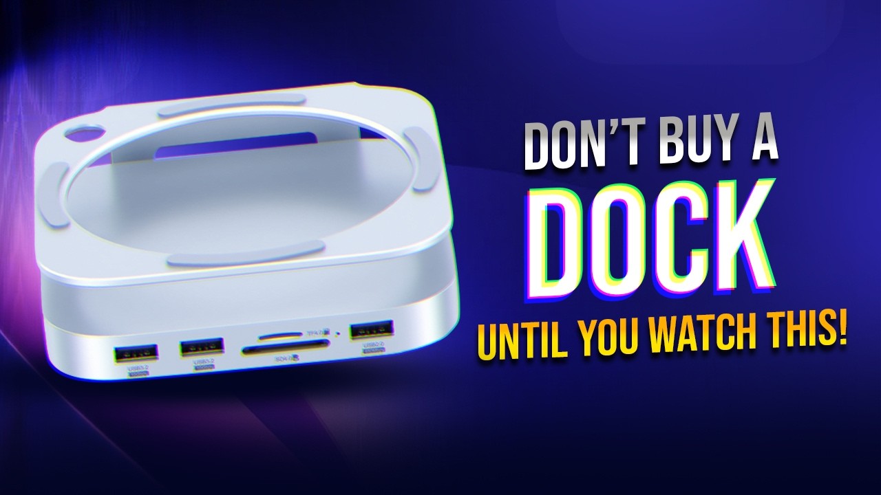 The TOP 5 Mac Mini M4 DOCKING STATIONS You Need To Know About