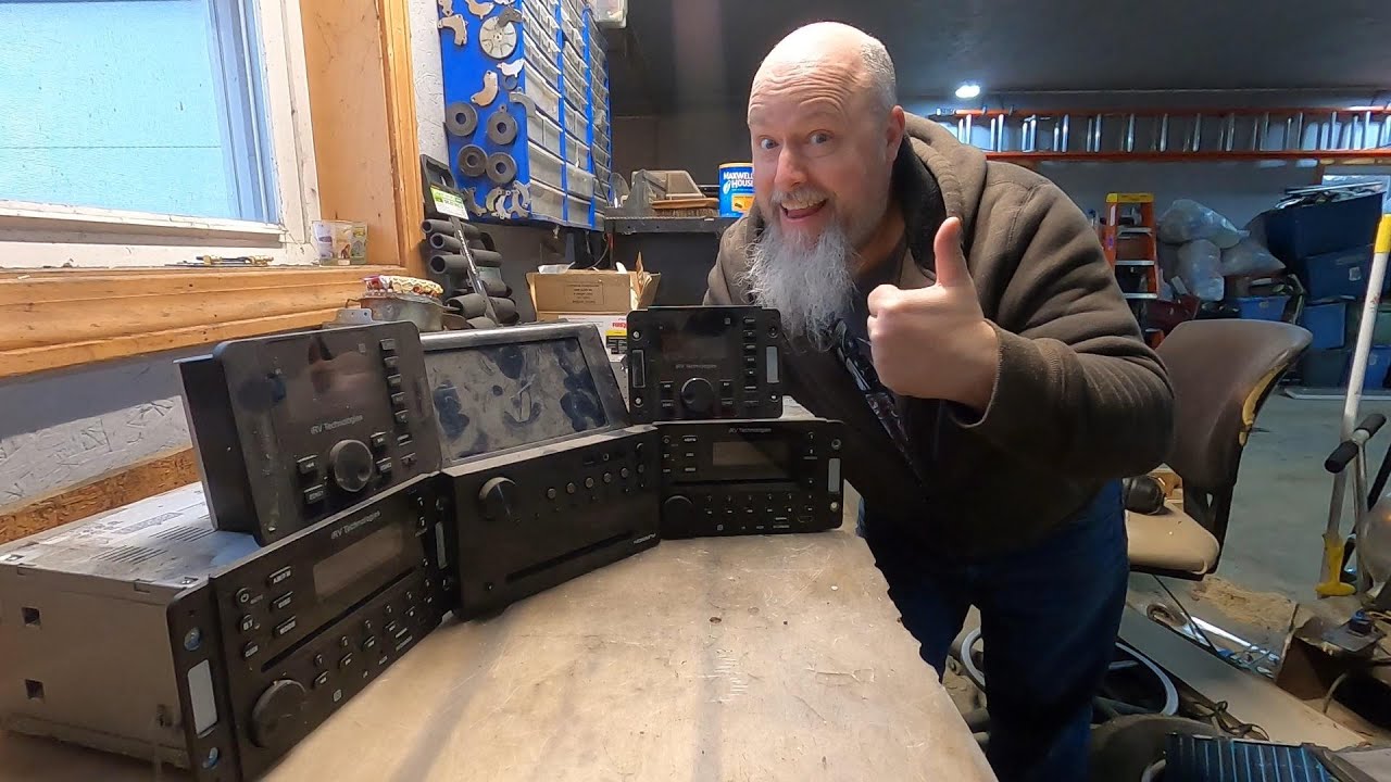 MICRO SCRAPPING & RECYCLING CAMPER ENTERTAINMENT SYSTEMS