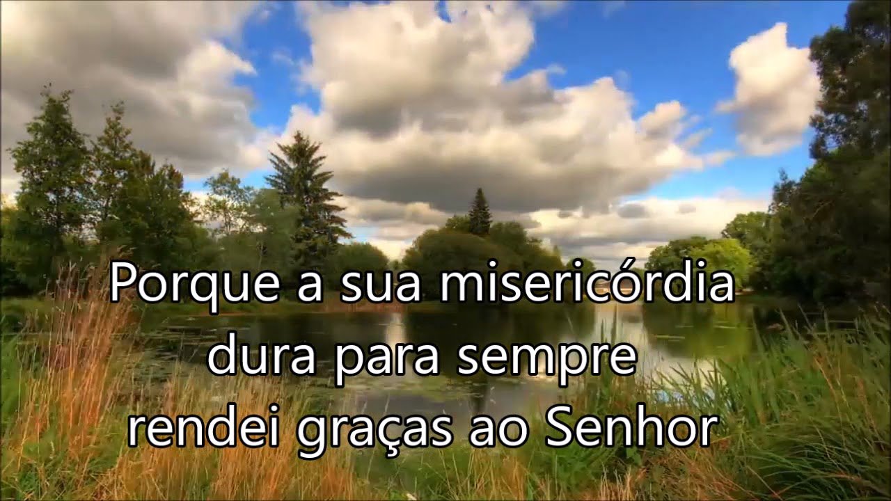 Rendei Graças ao Senhor play Back