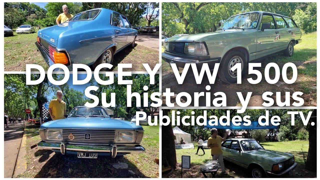 DODGE 1500/VW 1500. SU HISTORIA Y SUS PUBLICIDADES CON EDUARDO SMOK. (más datos en la descripción)