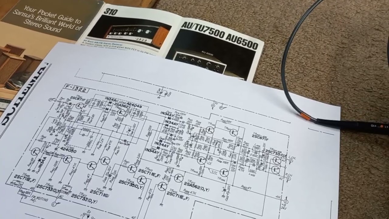 Sansui 7000 Receiver Repair