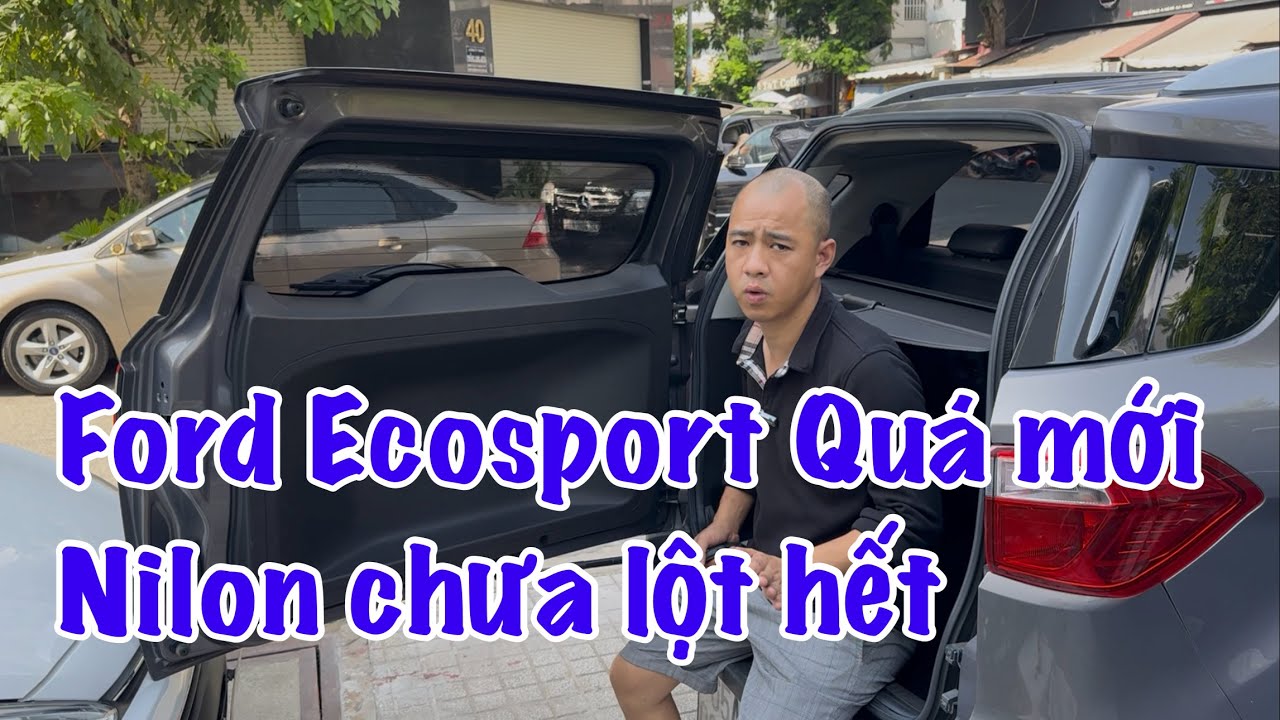 Ford Ecosport 2015 Titanium cực mới, odo 70.000km nilon chưa lột hết