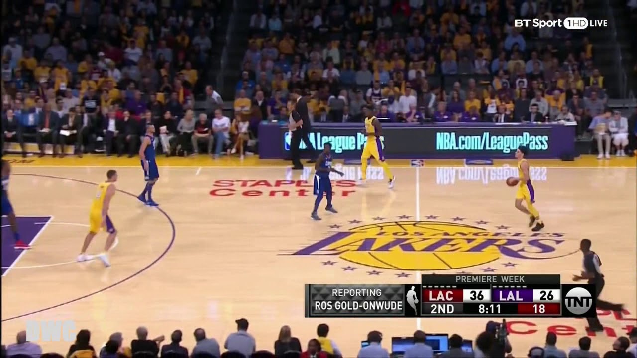 Patrick Beverley Defense On Lonzo Ball, October 19, 2017