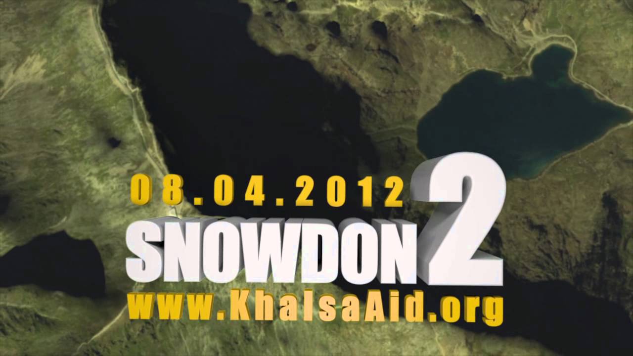 Khalsa Aid Mount Snowdon Hike 2012 (8th April 2012)