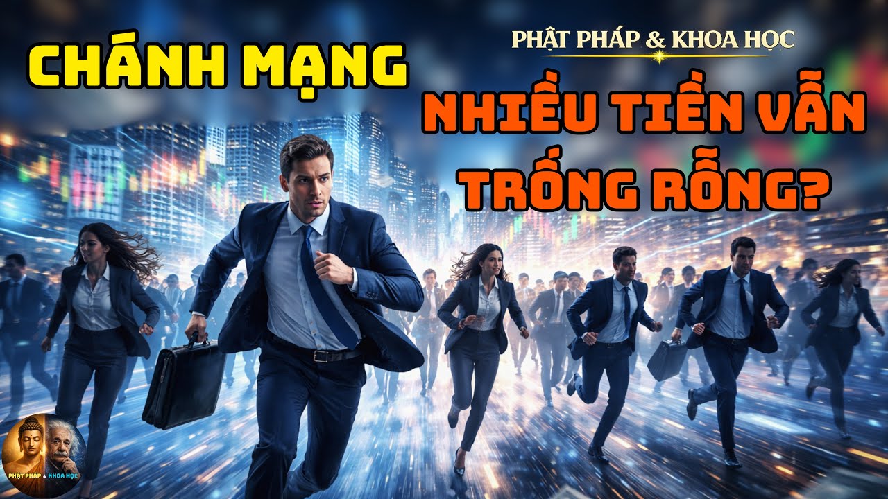 Chánh Mạng & Tâm Lý Học hạnh phúc: Vì sao kiếm nhiều tiền mà vẫn trống rỗng?