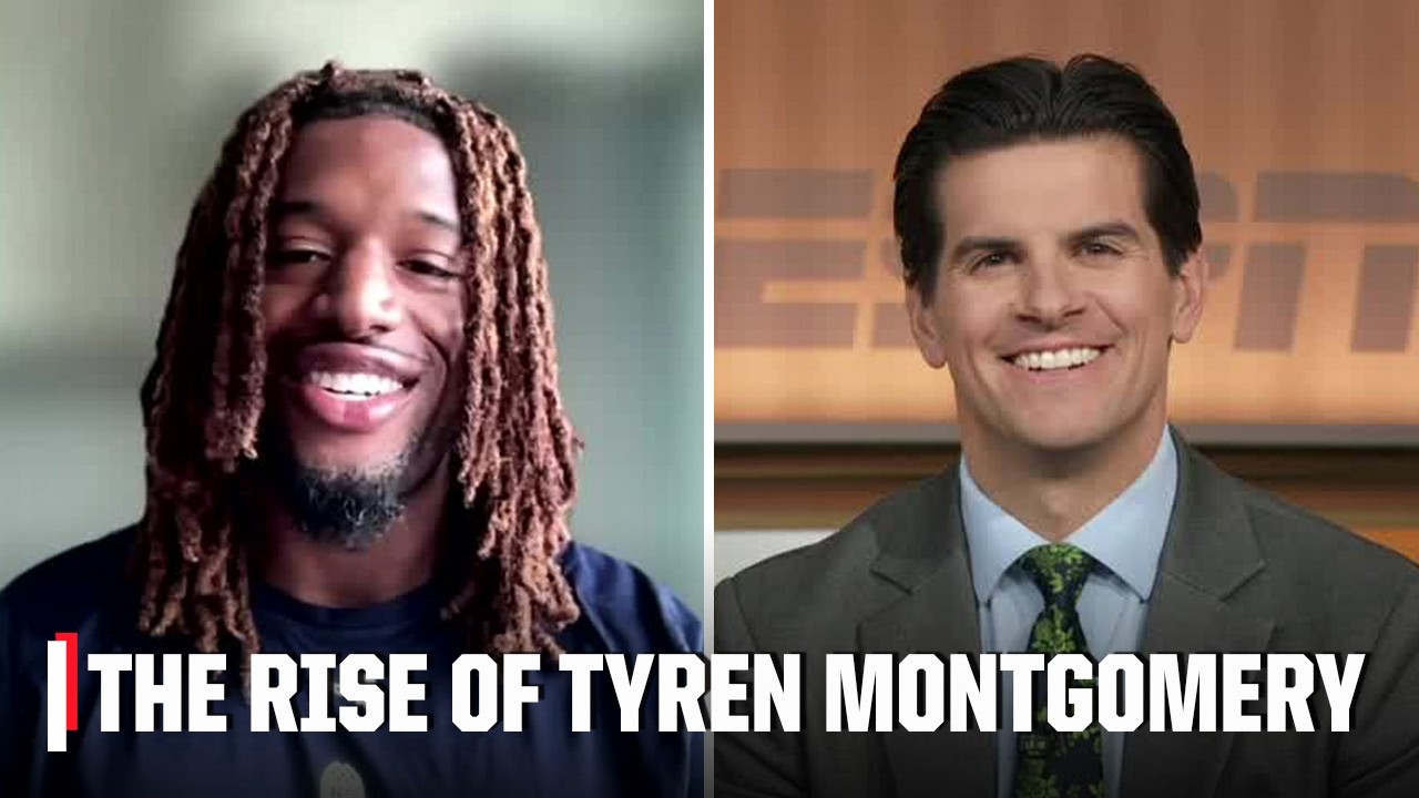 How Tyren Montgomery went from playing basketball at LSU to STANDOUT WR prospect | NFL Draft Daily