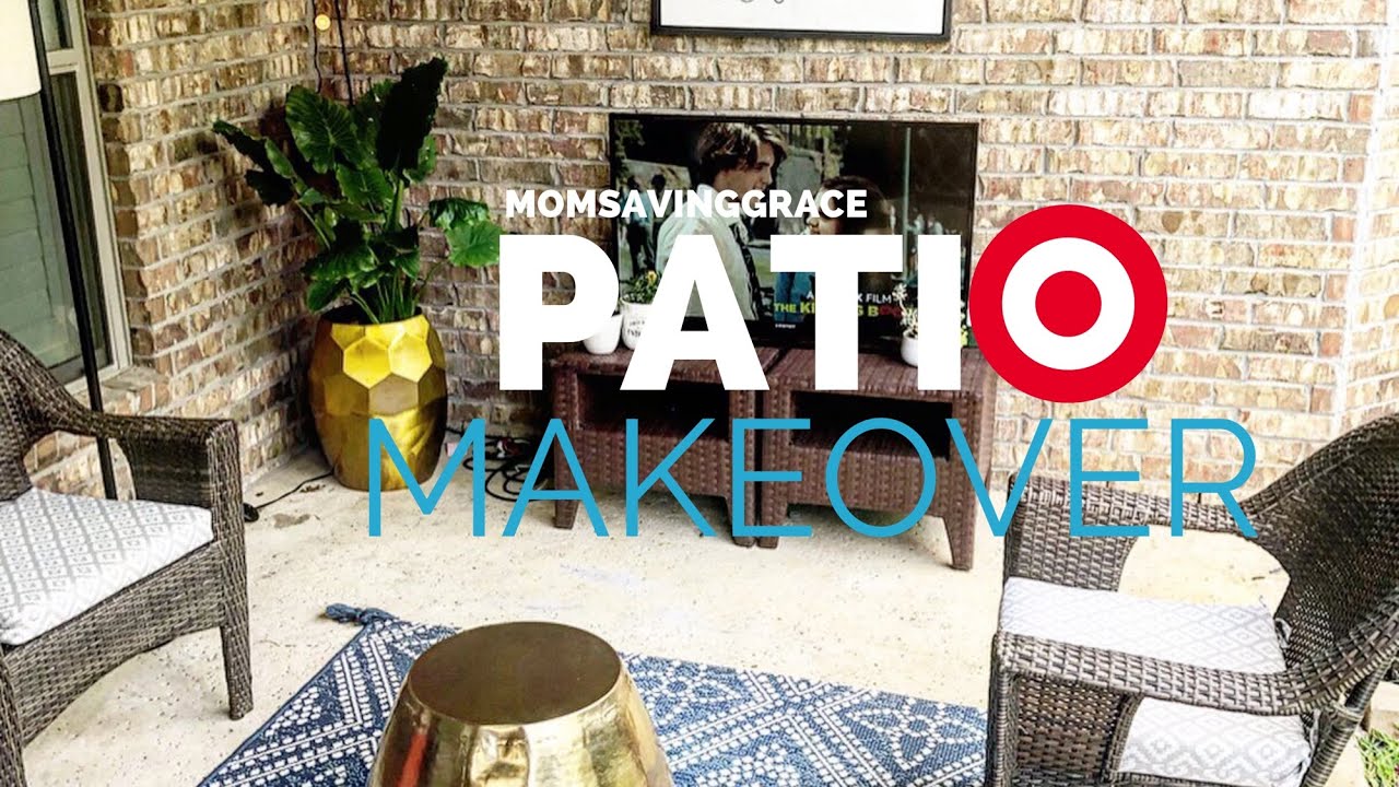 PATIO MAKEOVER  | TARGET HAUL | DIRT CHEAP HAUL