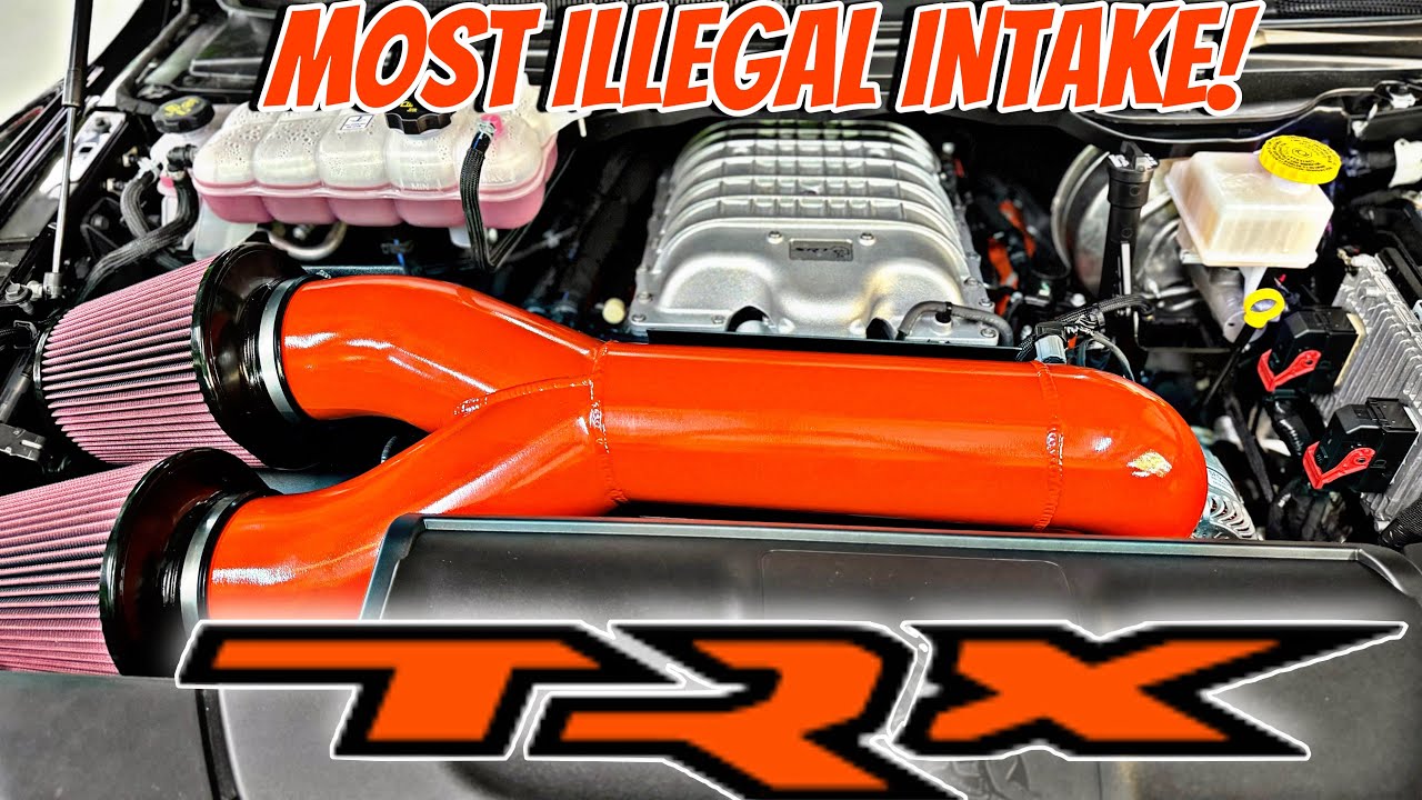 Installing the LOUDEST intake on a TRX!