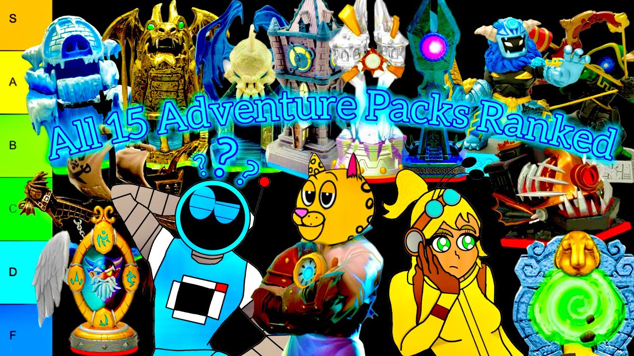 All 15 Adventure Packs from Skylanders Ranked!