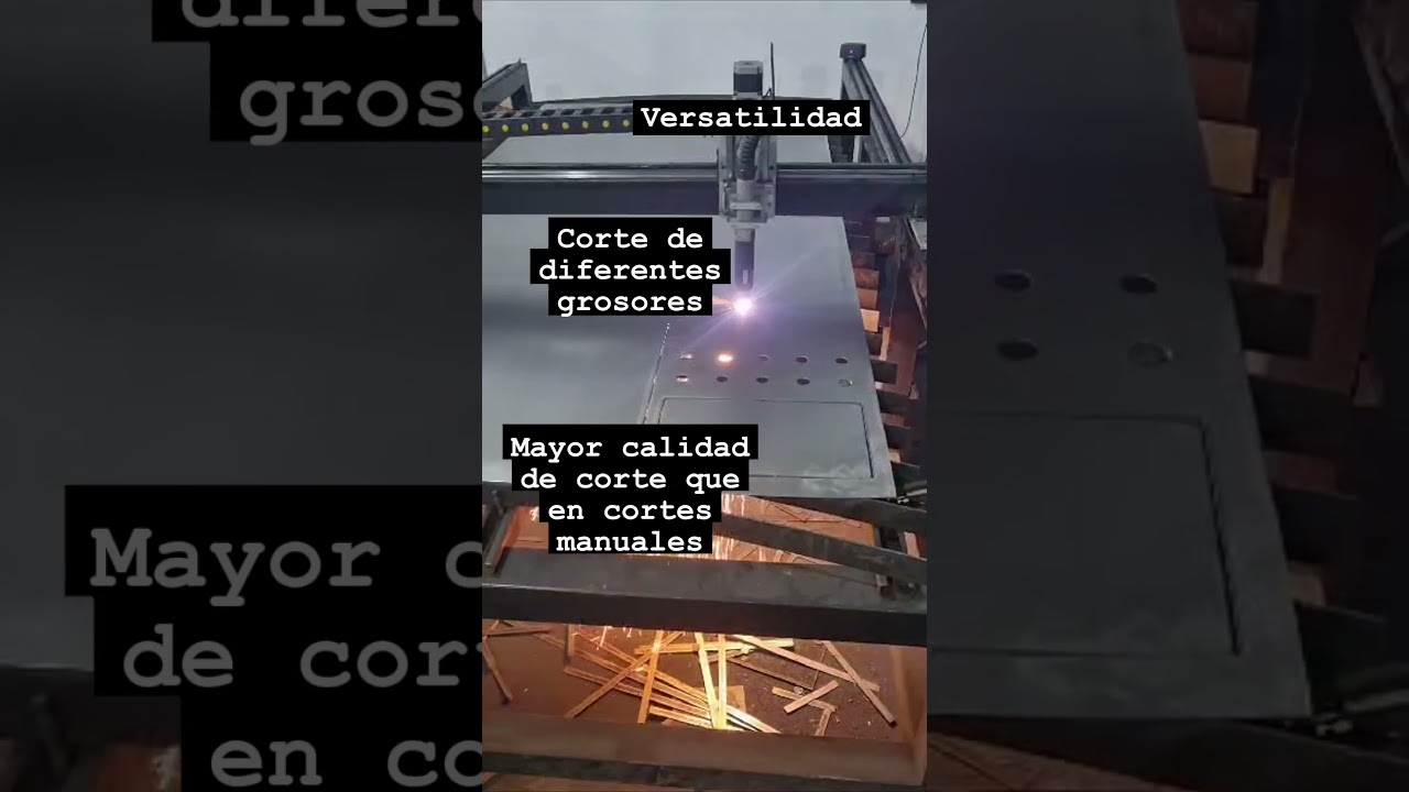 Maquina de corte plasma #metalurgica #cncmachine #clasificadosdecnc #negocios #plasmacnc