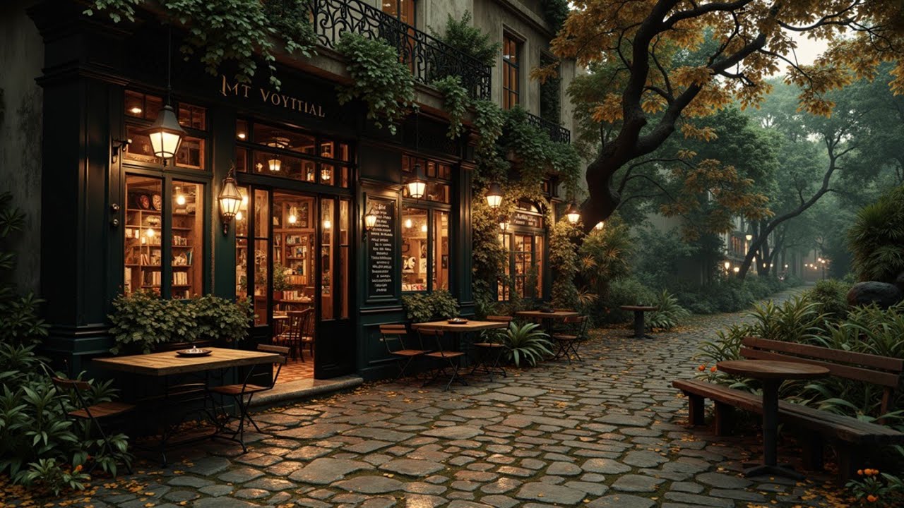 Smooth Coffee Jazz & Relaxing Cafe Vibes | Perfect Focus for Work & Study