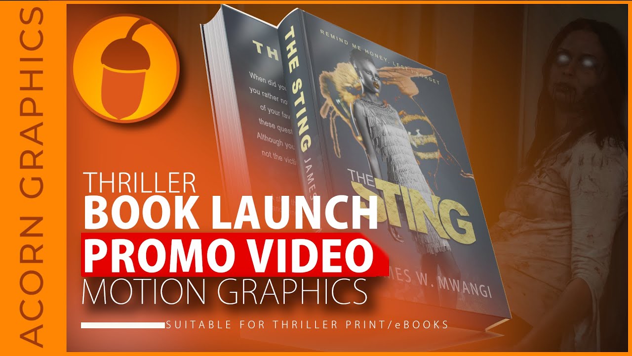 Book Launch Trailer video