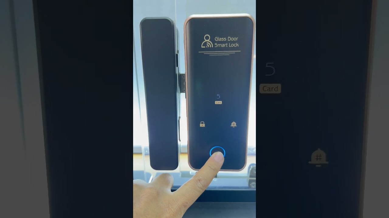Premium Smart Locks for Glass Door with Free Installation.