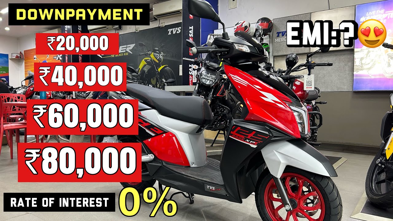 2024 TVs Ntorq 125Cc Race Xp Edition DownPayment | Full Finance Detailed | Interest | Document | EMI