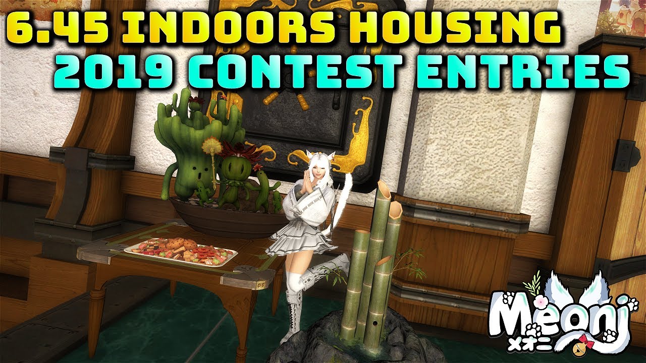 FFXIV: 6.45 Indoors Furnishing Design Contest Additions - Housing