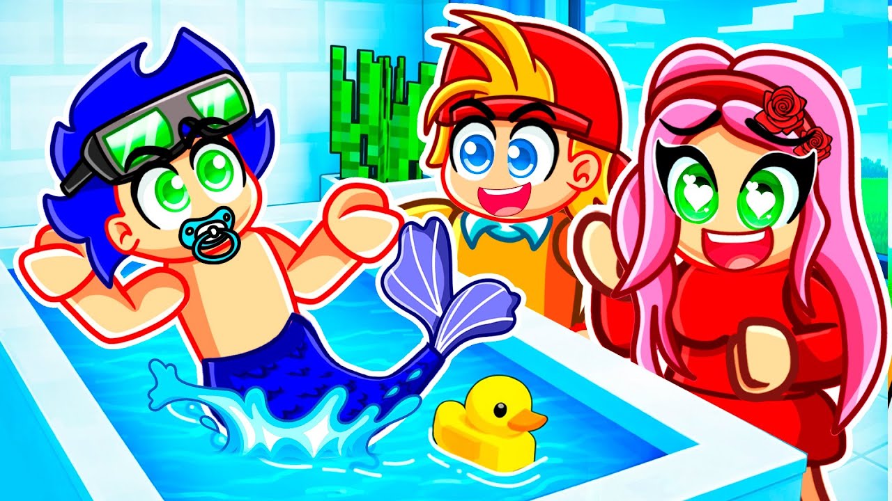 Adoptando a Speedy SIRENA en Roblox SNAPCHAT!