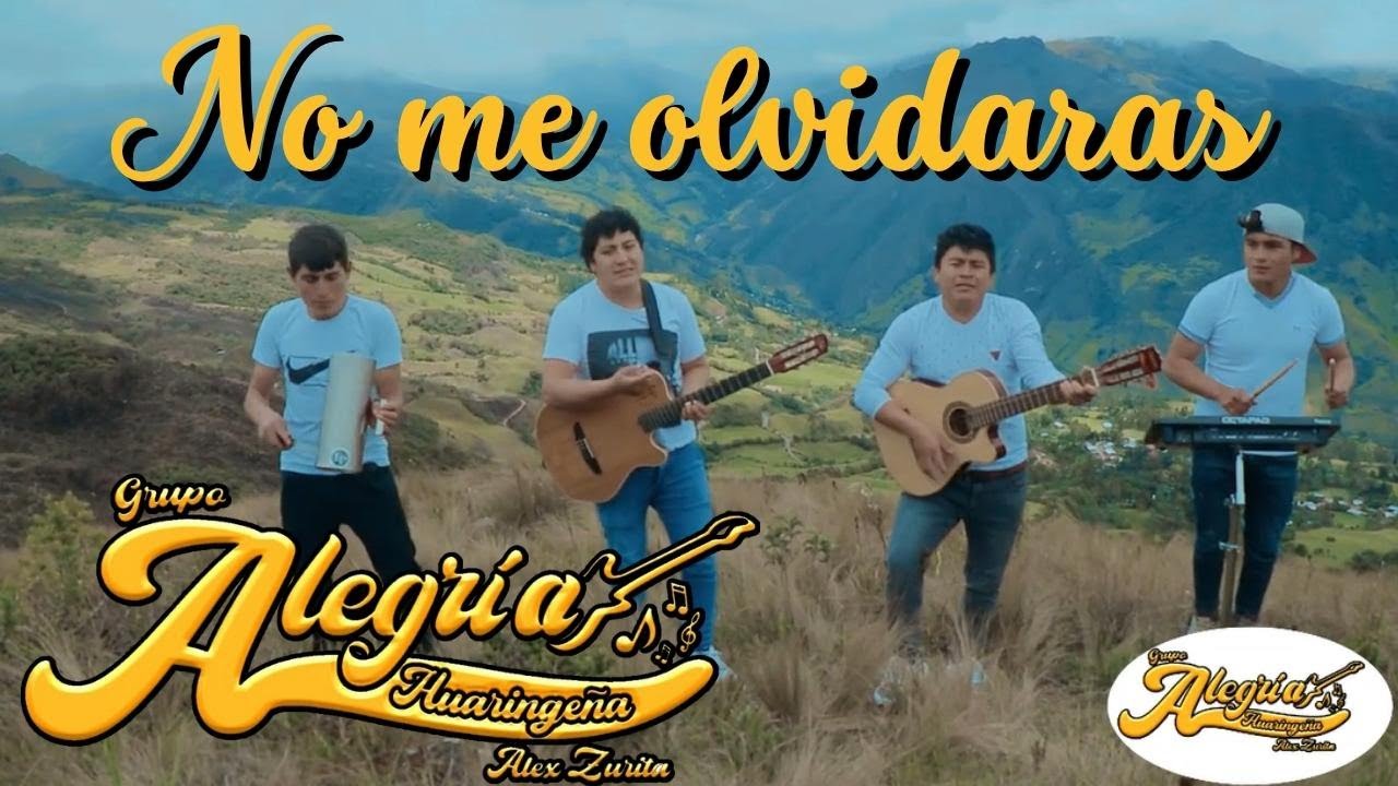 Alegría Huaringeña - No me olvidaras (Video Oficial - Alex Zurita) 2023