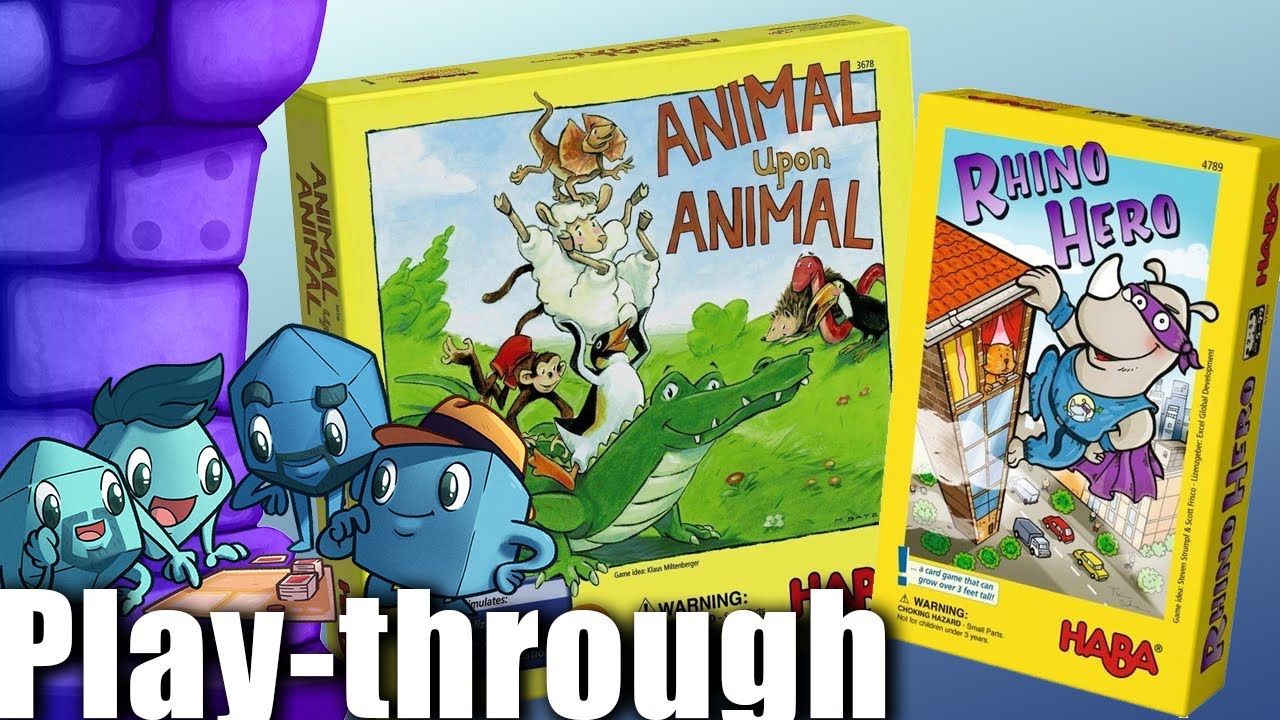 Animal Upon Animal & Rhino Hero Play-through