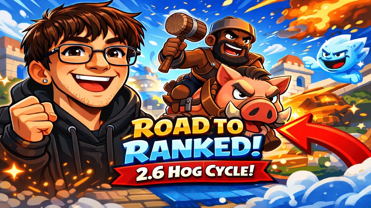 I Have Never Been SO Locked Twin |Clash Royale Road To Ranked W/2.6 Hog Cycle