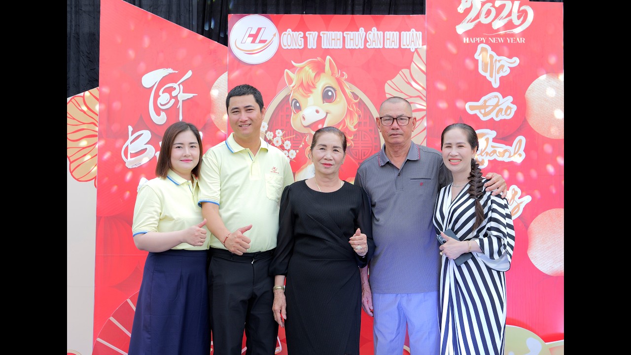 CÔNG TY TNHH THỦY SẢN HAI LUẬN CHÚC MỪNG NĂM MỚI 2026