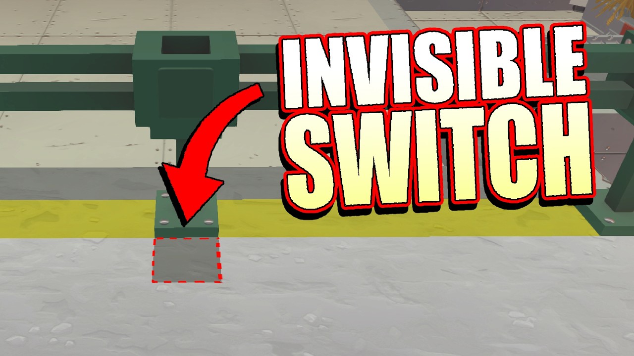 There are ONLY INVISIBLE Switches on This Hide and Seek Map!