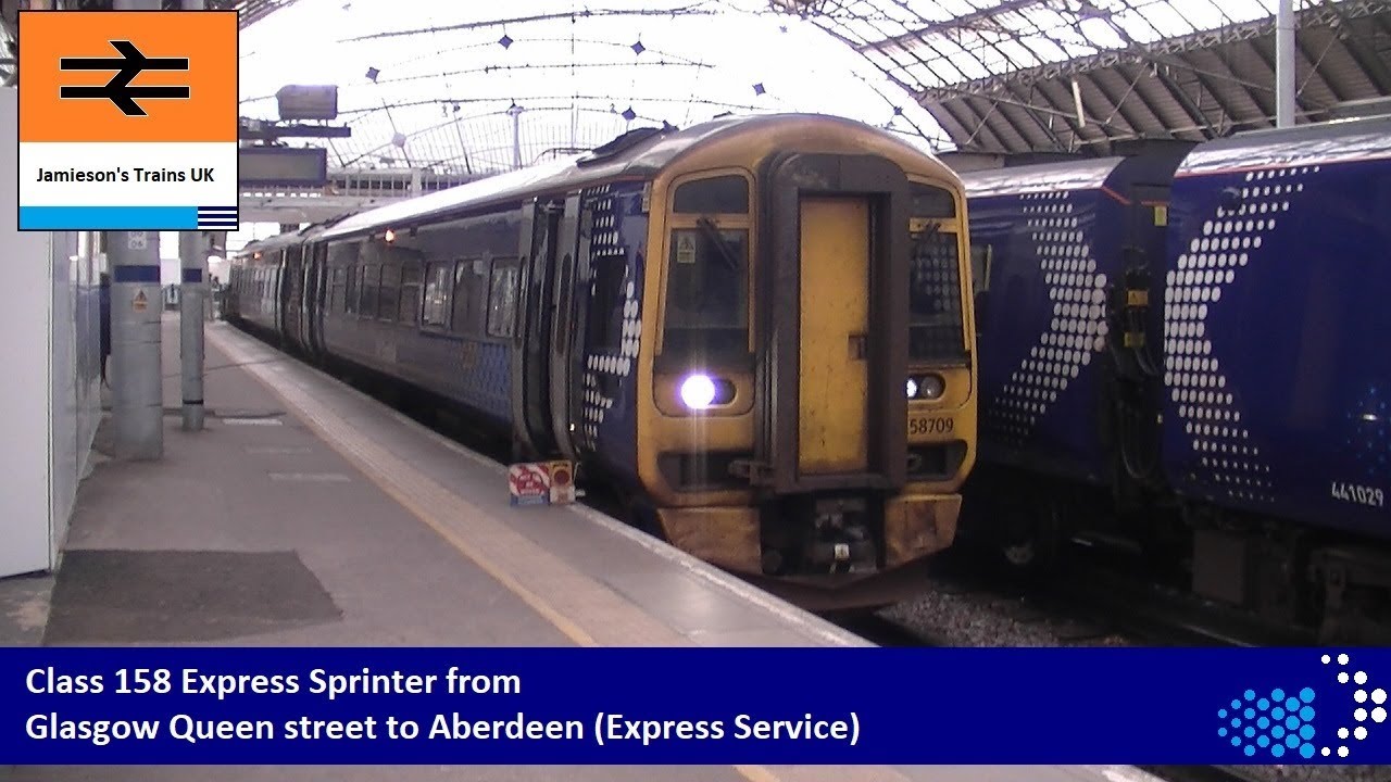 158 Express Sprinter from Glasgow Queen Street to Aberdeen Express Service