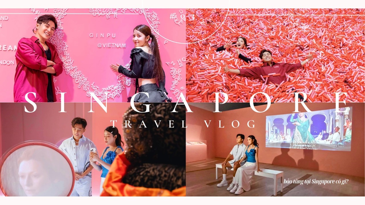 [SINGAPORE VLOG #3] - GINPU LẠC VÀO THẾ GIỚI TUỔI THƠ, KHÁM PHÁ BẢO TÀNG TẠI SINGAPORE🎨