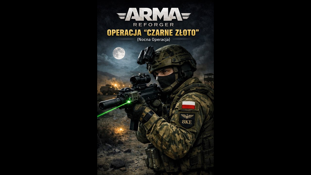[8KE] Arma Reforger - Mini Operacja „Czarne Złoto” (Nocna Operacja)