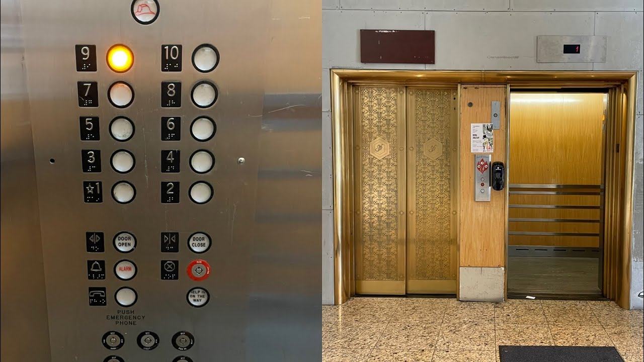 Haughton/Schindler Traction Elevators @ Secor Building - Toledo, OH.