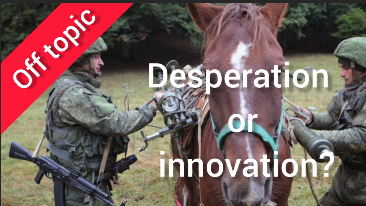 Horses on the modern battlefield - a thought experiment 
