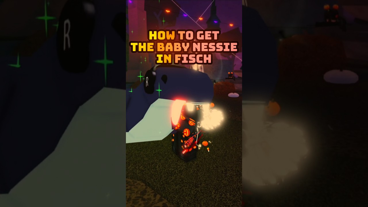 How To Get The New Baby Nessie In Fisch #roblox #fisch