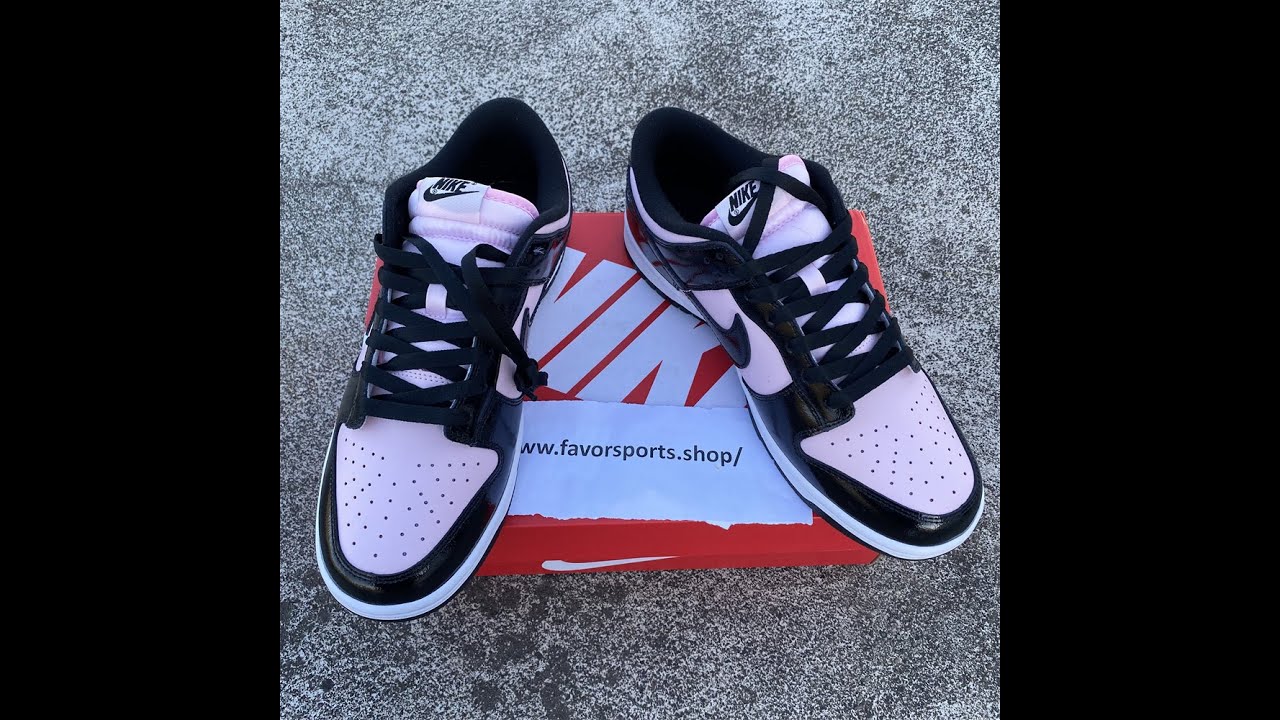 Best Replica Nike Dunk Low ESS Pink Black Reviwe From favorsports.net!