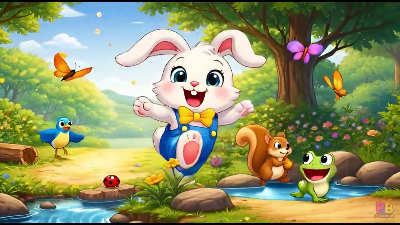 🐰Mario El Conejo – Canción Infantil  | Música para Niños  | Party Boom🎈