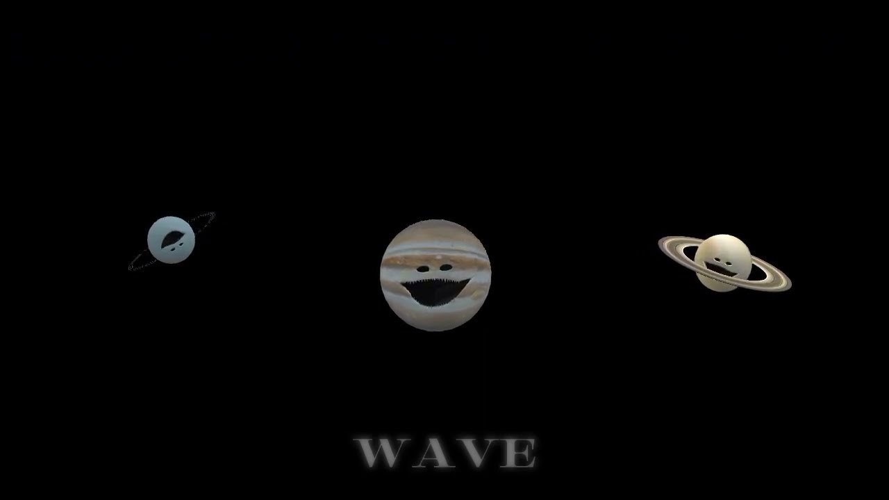 Moon woke up in prisma 3D (Oldest version)