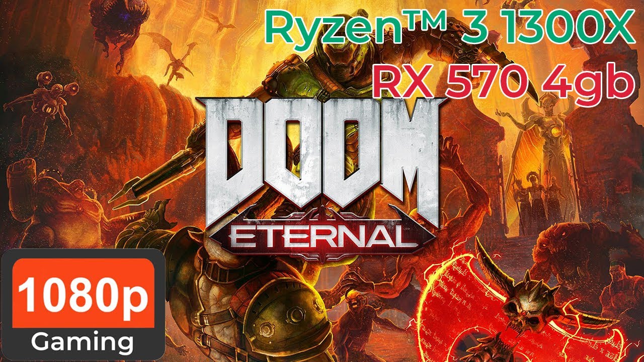 Ryzen 3 1300X + RX 570 4GB | Mainboard B350 | RAM 32GB 3000MHz | 1080 Gaming
